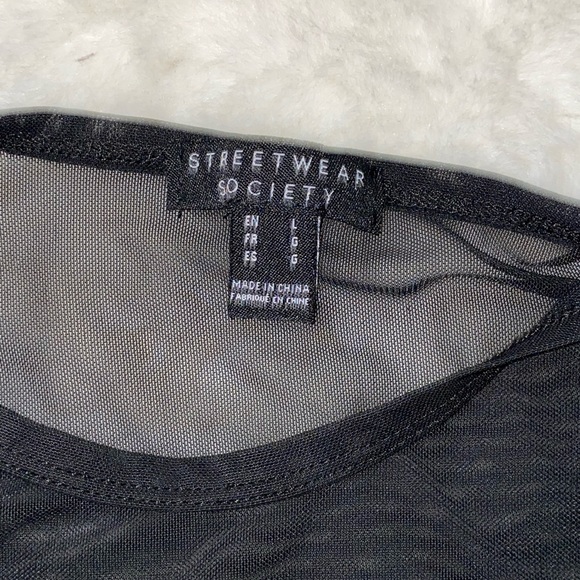 Sheer Mesh Bodysuit - Picture 2 of 2